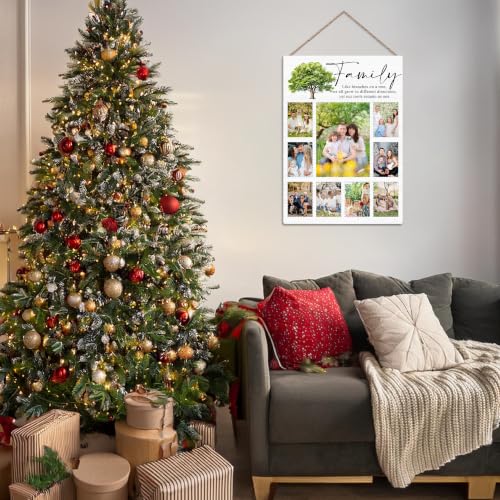 Family Tree Photo Board, Collage Photo Hanging Display Picture Board - color: Family Tree