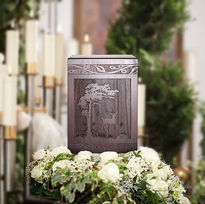 DGDCDV Cremation Urns for Human Ashes Male Female Large Up to 222 Lbs - size: Large Set 1