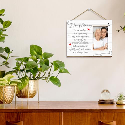 JANLAN Memorial Gifts for Loss of Loved One,Memorial Picture Frame,Bereavement Gift Sympathy Gifts Remembrance Gift for Loss of Mom Dad Wife Husband,Still Loved Still Missed Photo Frame - style: Loss of Loved One-2