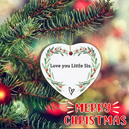 Jocidea Sister Keepsake Ornament - Thinking of You Gift for Sister's Birthday or Xmas - color: Style L