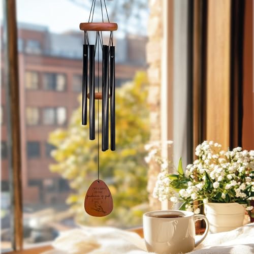 Religious Gifts for Women Wind Chimes, Faith Based Bird Wind Chimes for Outside, Christian Blble Verse Gift for Women Faith Men, Goodness of God Chime 26" Inches