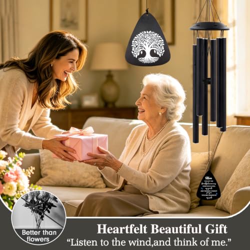 Sympathy Gifts for Loss of Mom, 32" Memorial Wind Chimes for Loss of Mother - size: 32"Mom Memorial