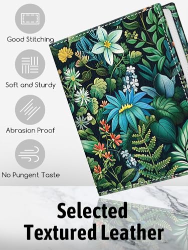 Photo Album 4x6, 56 Pockets Small Picture Book Flowers Floral | Mini Cute, Postcard Vacation Travel Wedding Graduation, PU Leather Family Grandma Child Mom Gift, Personalized Large Capacity - color: Flowers Floral