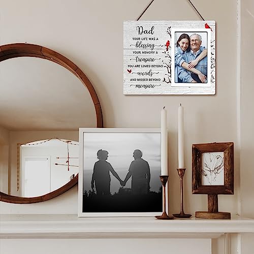 SteadStyle Memorial Gifts for Loss of Dad, Memorial Picture Frames 10x8 In - style: Dad