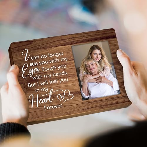 Forever In My Heart Memorial Picture Frame (001) | Memorial Picture Frame for Loss of Loved Ones, Memorial Gift,Fits 4x6 Inch Photo,