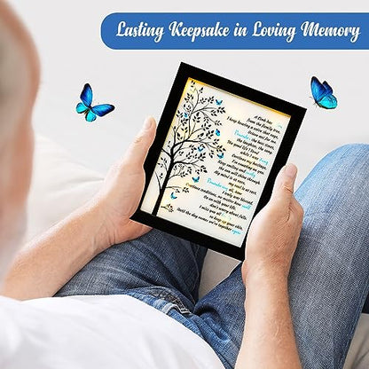 Memorial Gifts LED Shadow Box Sympathy Condolences Grief Butterfly Tree - size: Butterfly Tree