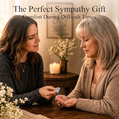 Sympathy Gift for Loss of Loved One, Cardinal Memorial Keepsake for Mom Dad, Pocket Hug from Heaven, A Comforting Reminder They are Always Near, Remembrance Gift