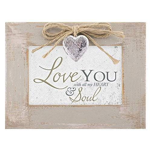Cottage Garden Love with All My Heart Soul Natural Taupe Jewelry Music Box Plays You Light Up My Life