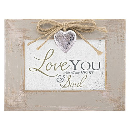 Cottage Garden Love with All My Heart Soul Natural Taupe Jewelry Music Box Plays You Light Up My Life