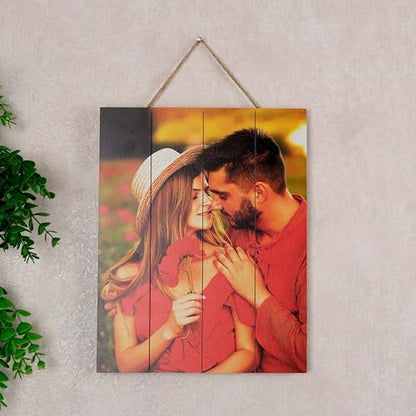 Personalized Wooden Photo Print from Your Picture - color: Modern Photo