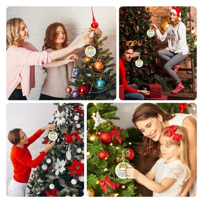 Memorial Wooden Ornaments Sympathy Gift for Loss Bereavement Gifts Ideas Christmas Ornament Memorial Condolences Grief Bereavement Gift Ideas for Loss of Mom Dad in Loving Memory Keepsake