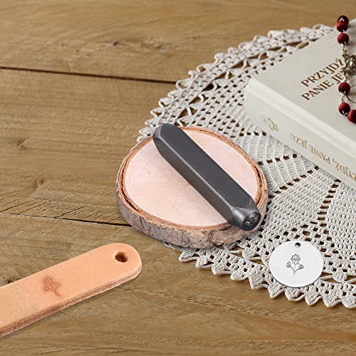 Yoption Wildflower Metal Punch Stamp Stamping Tool 6mm for Stamping/Punching Metal, Jewelry, Clay, Leather, Wood - size: Wildflower (6mm)