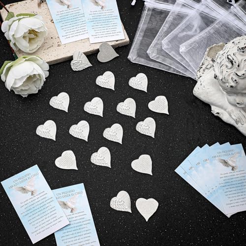 Fumete 60 Sets Funeral Favors Guest Celebration of Life Decoration,Spanish - style: Spanish