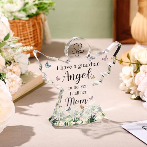 Jetec Sympathy Bereavement Gift in Memory of Loved One,Mom Angel - style: Mom Angel