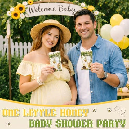 30 Pack One Little Honey Baby Shower Games Prizes Party Gifts Bulk Lip Balms Favors for Winners Adults Guests Gender Reveal Party Favors Decorations Baby Shower Souvenirs Gift Bags Stuffers - style: One Little Honey