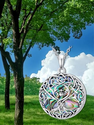 WINNICACA Urn Necklaces for Ashes 925 Sterling Silver Tree of Life Ash Necklace Cremation Jewelry Urn Pendants for Women Memorial Gifts for Birthday Christmas Funeral - style: 01-Urn