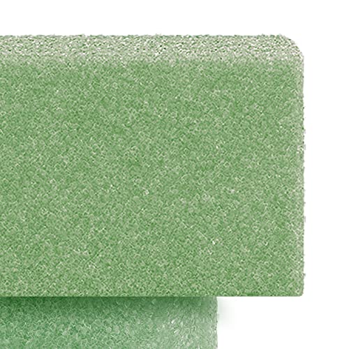 FloraCraft FloraFōM Memorial Vase Insert 3.25 Inch x 6 Inch Green - size: 6" x 3" x 2.625"