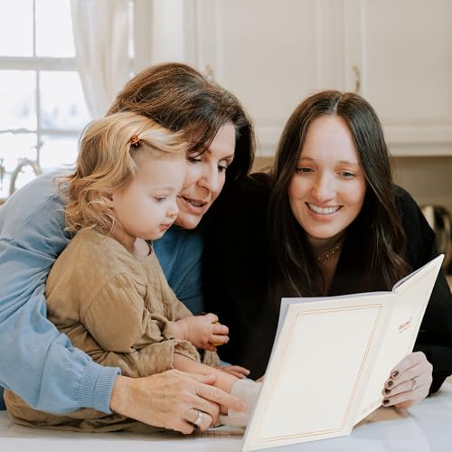 Duncan & Stone Mom Tell Me Your Story Journal, Linen Life Book, 85pg | Guided prompts & family tree for Mom to write her life story; a linen 85-page keepsake gift for mother from the kids - style: Your Story Mom