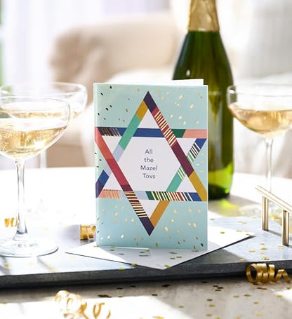 American Greetings Congratulations Card, Mazel Tov (Star of David) - color: Star of David