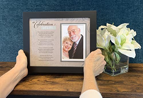 Celebration of Life Memorial Lantern & Photo Frame - Thoughtful Sympathy Gift/Bereavement Gift