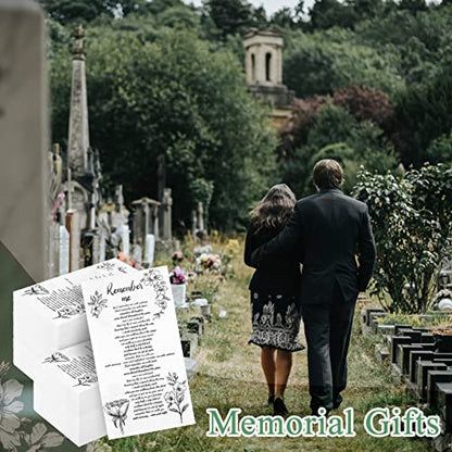 Crtiin 100 Pcs Funeral Theme Paper Napkins Paper Cocktail Napkins White Napkins Memorial Bereavement Gifts for Memorial Living Bereavement Father Grandparents Husband Gift Items(2 Layers)
