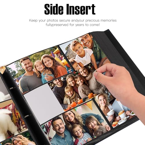 Extra Large Capacity 4x6 Photo Album, Holds 1000 Photos, Blue - color: Blue