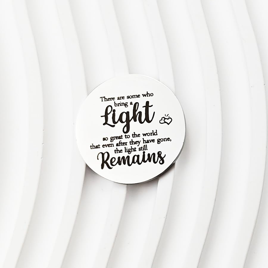 RFTWXHPN Long Distance Relationship Friendship Gifts for Women Men Pocket Hug Tokens Christmas Gift for Boyfriend Girlfriend - color: There Are Some Who Bring a Light