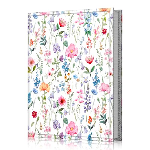 Fintie Photo Album 4x6 Photos - 52 Pockets Small Wallet Albums For Family - color: Flower Fantasy