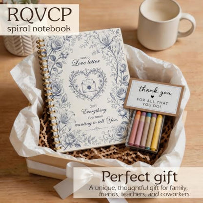 Rqvcp Not a Love Letter Lined Journal Notebook 5.5x8.3in - color: Everything I've Been Wanting To Tell You