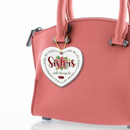Ceramic Christmas Ornament - Sisterhood Gift, Best Present for Sisters, 2023 Christmas Decoration - style: Sister