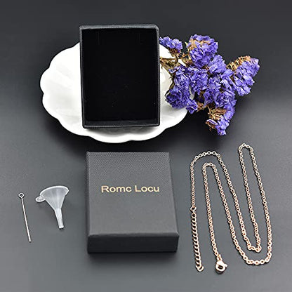 Fashion Pet Cremation Jewelry Stainess Steel Heart Keepsake Ashes Necklace Dog Cat Paw Memorial Urn Pendant - color: Rose Gold-Customize