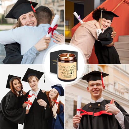 2026 Graduation Candle Gifts for Him, Her- Fun Grad Candle Gift for College - color: Graduation Gift