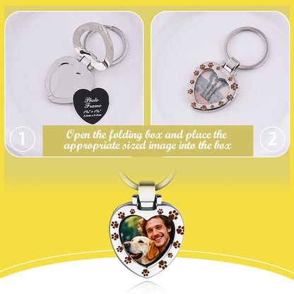 Unique Engraved Photo Frame for Women Men - color: Silver7