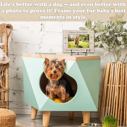 YSTEP Dog Memorial Picture Frame, Pet Loss Gift, Memorial Sympathy & Bereavement Gifts for Loss of Dogs, Pet Memorial Frame, Dog Wooden Photo Frames 4x6 In -G06 - style: Style 6