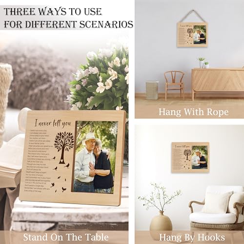 Memorial Picture Frame - In Loving Memory & Celebration Of Life Decorations, Bereavement & Funeral Gifts - Tabletop Stand-02