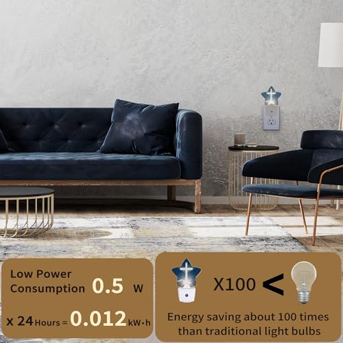 Cross Heaven Plug-in Night Light with Dusk-to-Dawn Sensor for Bedroom,Bathroom and Living Room Sleep Friendly lamp for Women/Girls/Boys Gift,0.5W - color: Cross Heaven