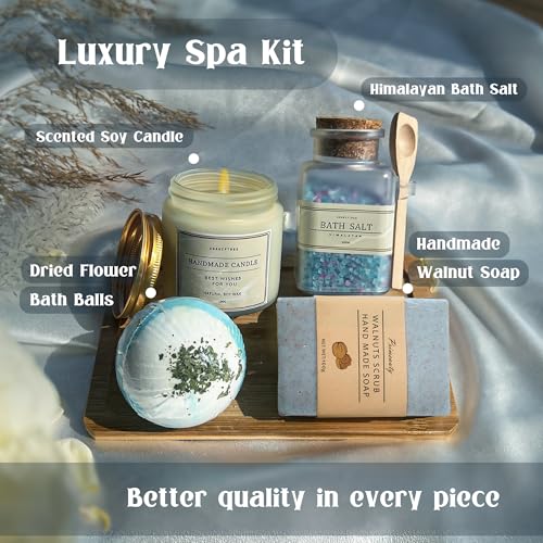 AHAGIFTREE Get Well Soon Gift Baskets For Women,Birthday,Mother's Gift, 12PC Sympathy Gifts, Care Package,Get Well Gifts for Women After Surgery,Grief,Condolences Gift Basket (grayish) - color: Gray