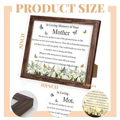 Gerrii Sympathy Memorial Gifts for Loss of Loved One, Loss of Mother - style: Loss of Mother