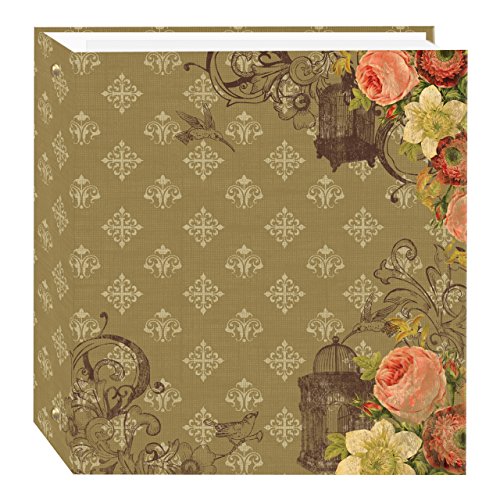 Pioneer Photo Albums TR-100D/FBC Magnetic 3-Ring 100 Page Photo Album, French Birdcage Design - color: French Birdcage