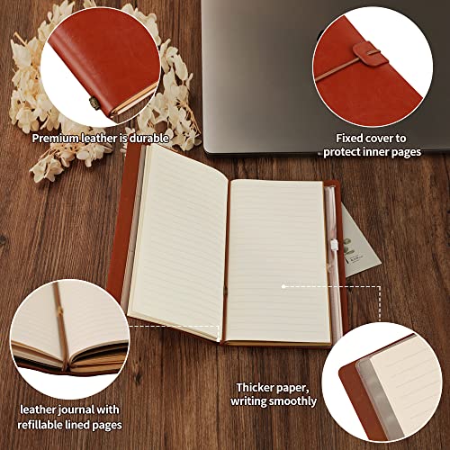 BeauGift Memorial Gifts for Loss of Dad, Bereavement Grief Memory Journal - color: Brown Dad