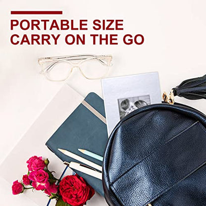 Ywlake Photo Album 4x6 100 Pockets 2 Packs, Small Mini Capacity Leather Photo Albums, Each Pack Holds 100 Top Loader Vertical Only Pictures Silver - color: Silver, size: 100 Photos/2PK