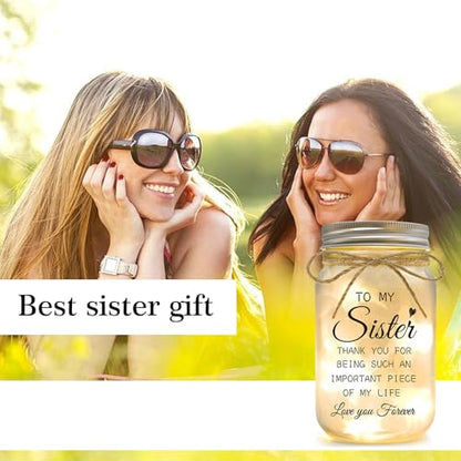 Sister Gifts - Unique Sister Birthday Christmas Day Gifts Ideas - color: Sister