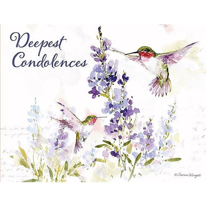 Lang, Hummingbird Sympathy Assorted Boxed Note Cards