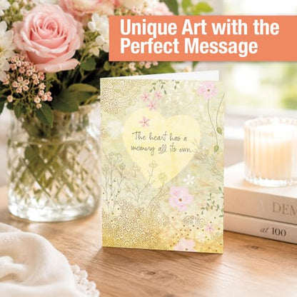 Current Expressions Sympathy Cards with Envelopes- Set of 20 Bulk Assortment II (10 Designs), Large 5" x 7" Condolences Cards, Sentiments Inside, White Envelopes - style: Expressions