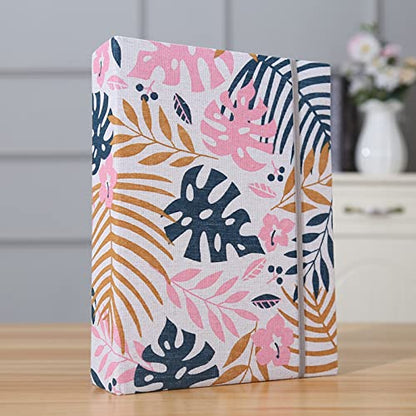 Photo Album 4x6 200 Photos Linen Cover Picture Photo Book for Family Wedding Anniversary Baby Vacation (200 Photos (4x6), Plantain Leaves) - color: Plantain Leaves, size: 200 Photos (4x6)