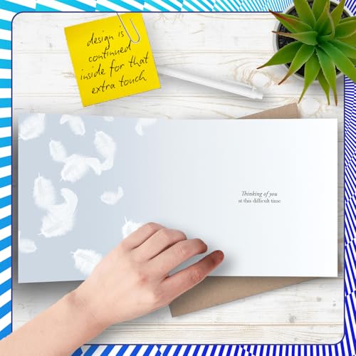 Stuff4 Sympathy Card, The Sad Loss of Your Mummy | Bereavement Card for Son Daughter, 5.7 x 5.7 Inch Mum Mother Mournful Greeting Cards - color: Mum