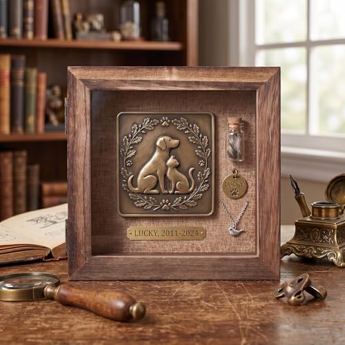 Shadow Box Frame 5x5 , Small Shadow Box Frame Display Case with Linen Backing and Push Pins for Memorabilia, Flowers, Medals – Wall Mounted or Tabletop – Rustic Carbonized Brown - color: 01