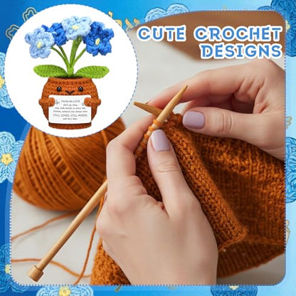 Sympathy Gift Loss of Loved One,Blue Forget Me Not Flower,Those We Love - color: Blue Forget Me Not Flower, style: Those We Love