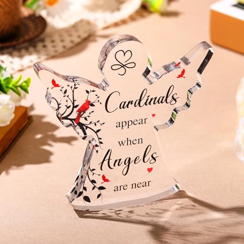 Jetec Sympathy Bereavement Gift in Memory of Loved One,Active Cardinal - style: Active Cardinal