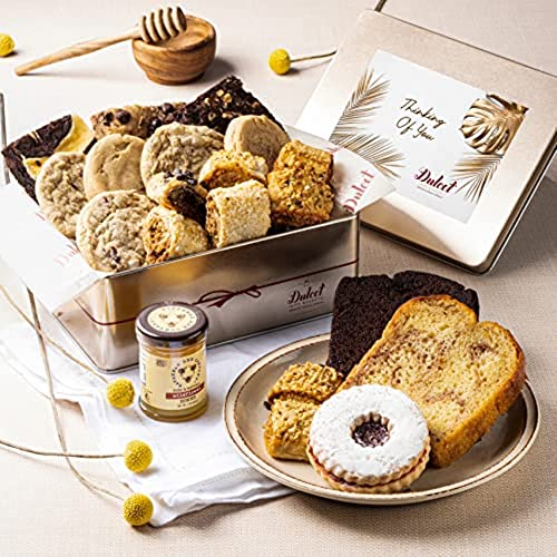 Thinking Of You Gift Basket For Men Thinking Of You Baskets For Women Men, Girls, Boys, Family, Relatives, and Coworkers Gourmet Food Gift Baskets by Dulcet Gift Baskets - style: Thinking of You